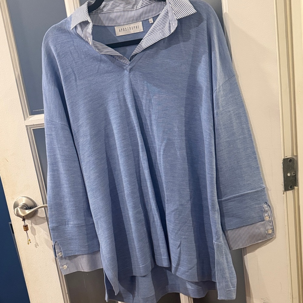 Apostrophe Blue Women's Sweater